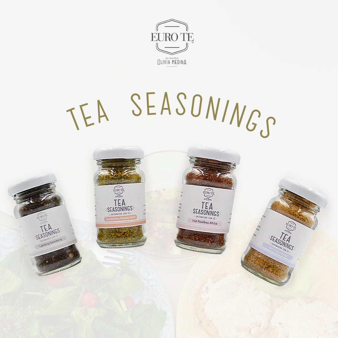Tea Seasonings, sazona tus botanas y alimentos con Té