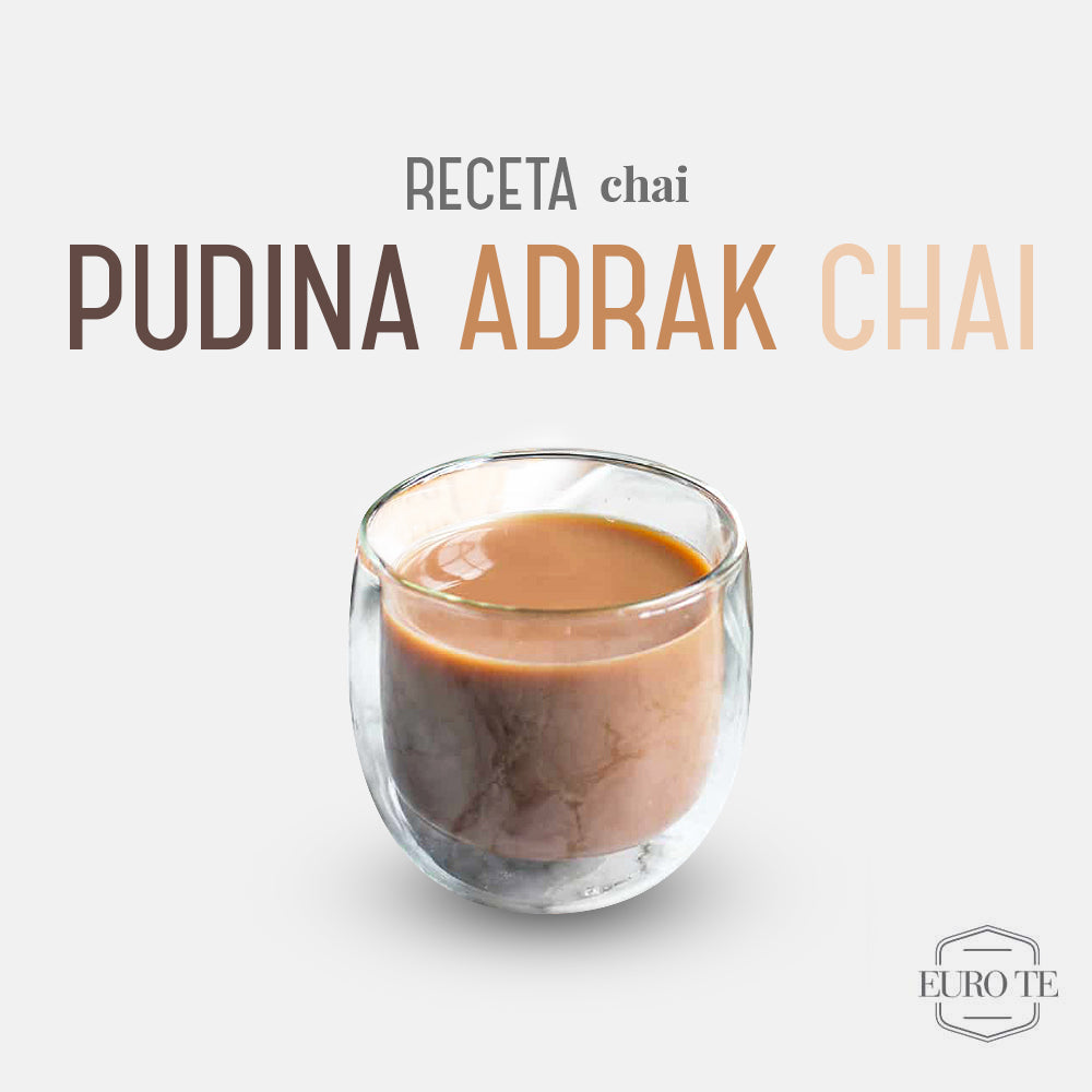 Los Diferentes Chai De India y Paquistán "Pudina Adrak Chai"
