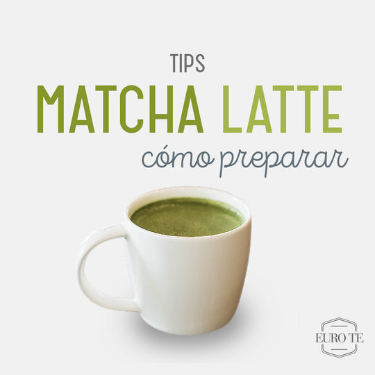 Tip para preparar un Matcha latte