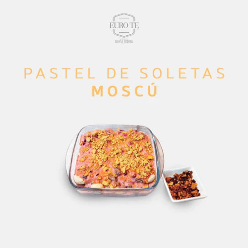 Pastel De Soletas Moscú