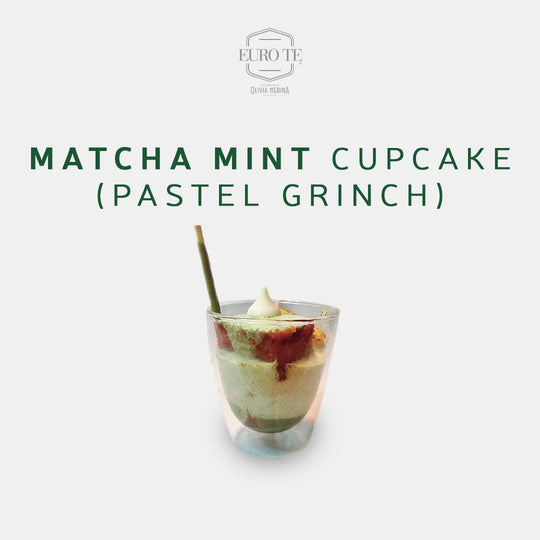 Matcha Mint Cupcake (Pastel Grinch)