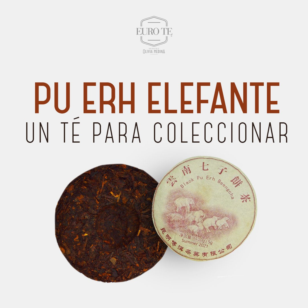 Pu erh elefante, un té para coleccionar.