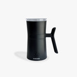Espumador de Leche Eléctrico Negro de Acero inoxidable con Asa - Espumador