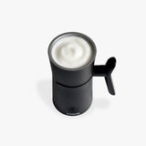 Espumador de Leche Eléctrico Negro de Acero inoxidable con Asa - Espumador