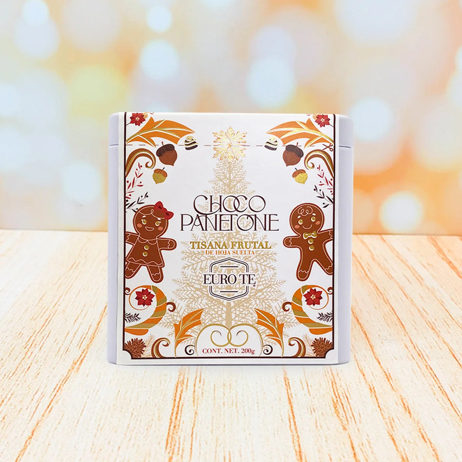 Lata Navideña Choco Panetone - Regalo