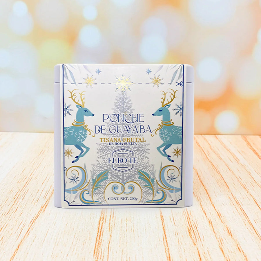 Lata Navideña Ponche de Guayaba - Regalo