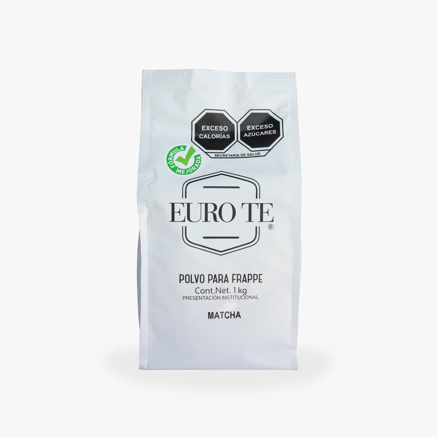 Polvo EURO TE Matcha Fórmula Mejorada - Polvo para Frappé