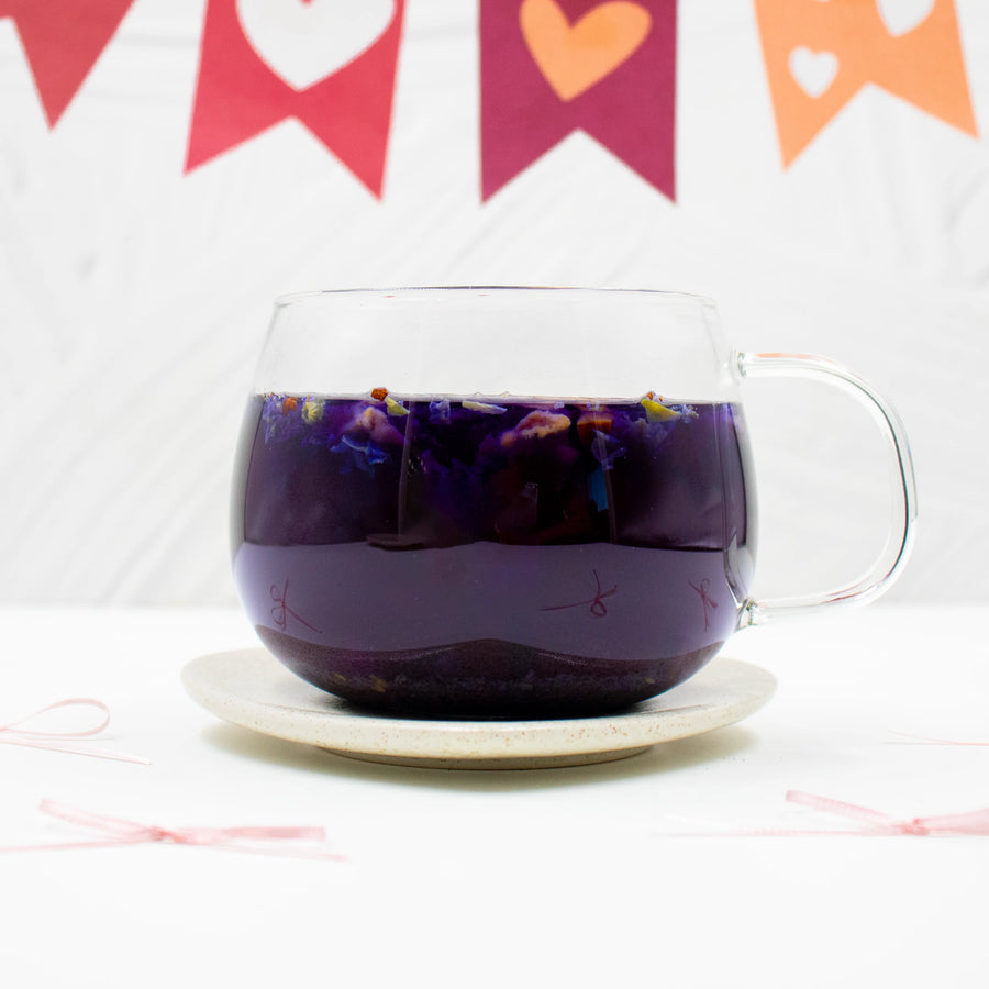 Tea Bomb Corazón Geométrico Azul - Tisana Frutal