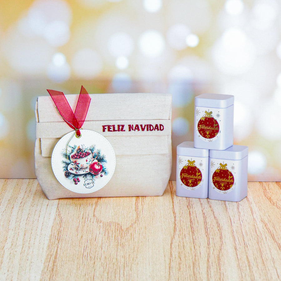 Cosmetiquera Feliz Navidad - Regalo