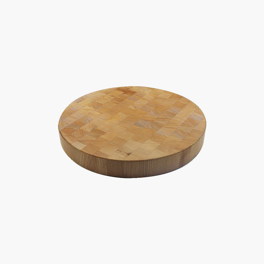 Tabla de madera para picar redonda